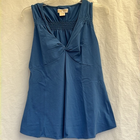 MICHAEL Michael Kors Tops - Michael Kors Royal Blue Sleeveless Top. Size L. Elastic on top and back.